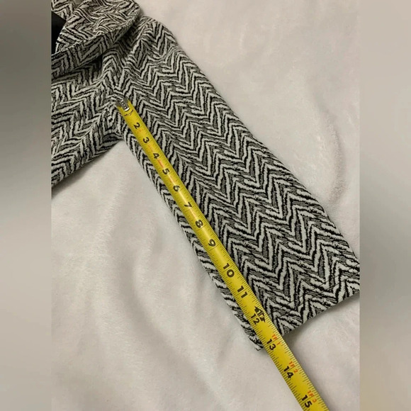 Calvin Klein Women's Open Front Ruffle Blazer Coat Lined Party Holiday Size 6 - Picture 9 of 9